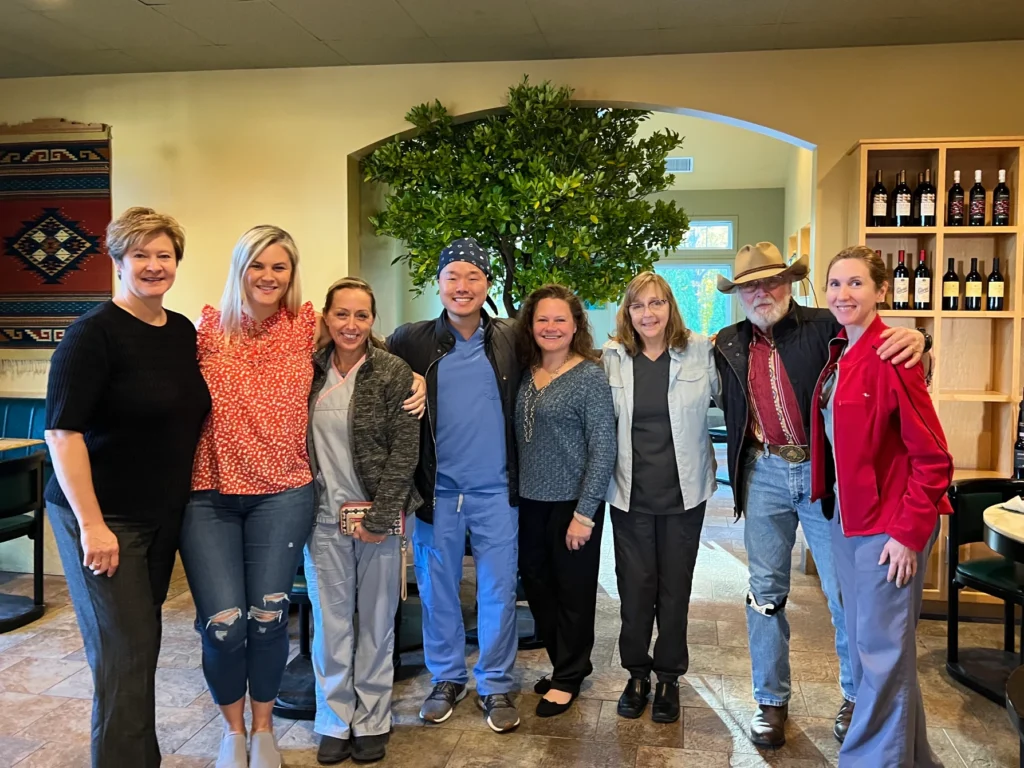 Spending time together as a team